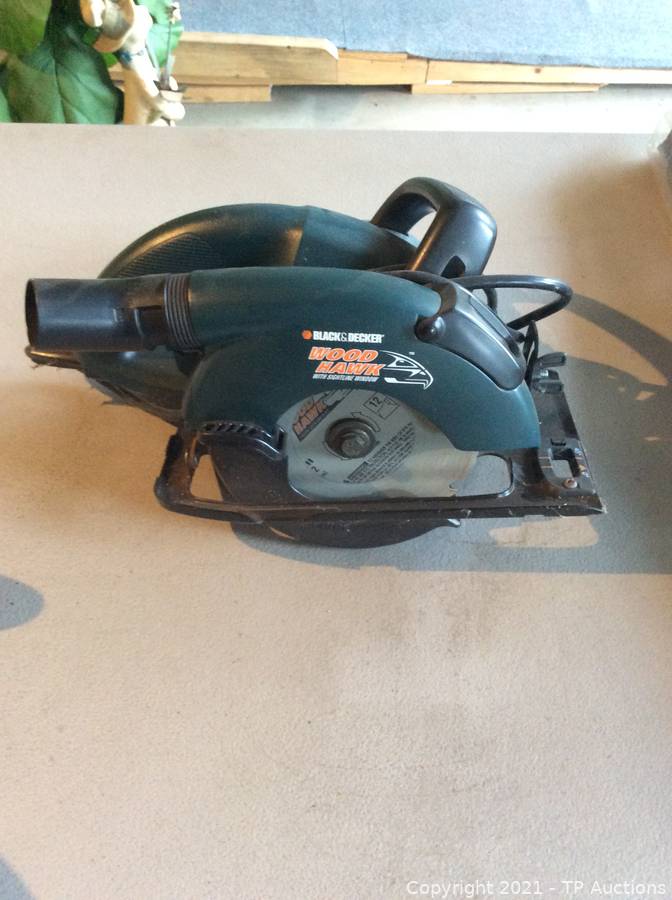 BLACK DECKER WoodHawk Saw Auctions TP Auctions