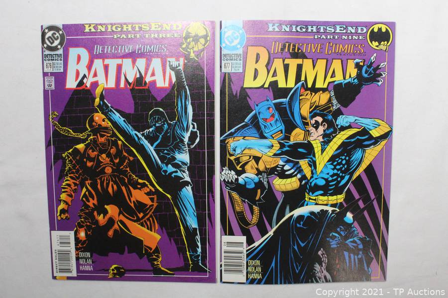 DC Comics 1994 BATMAN Knights End Detective Comics #677 and #678 MINT  Auctions | TP Auctions