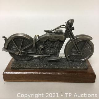 室内搬入設置無料 harley davidson 1922 JD TRAVELING ピューター