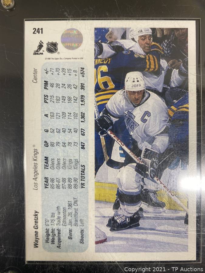At Auction: Lot of 15 Wayne Gretzky Cards