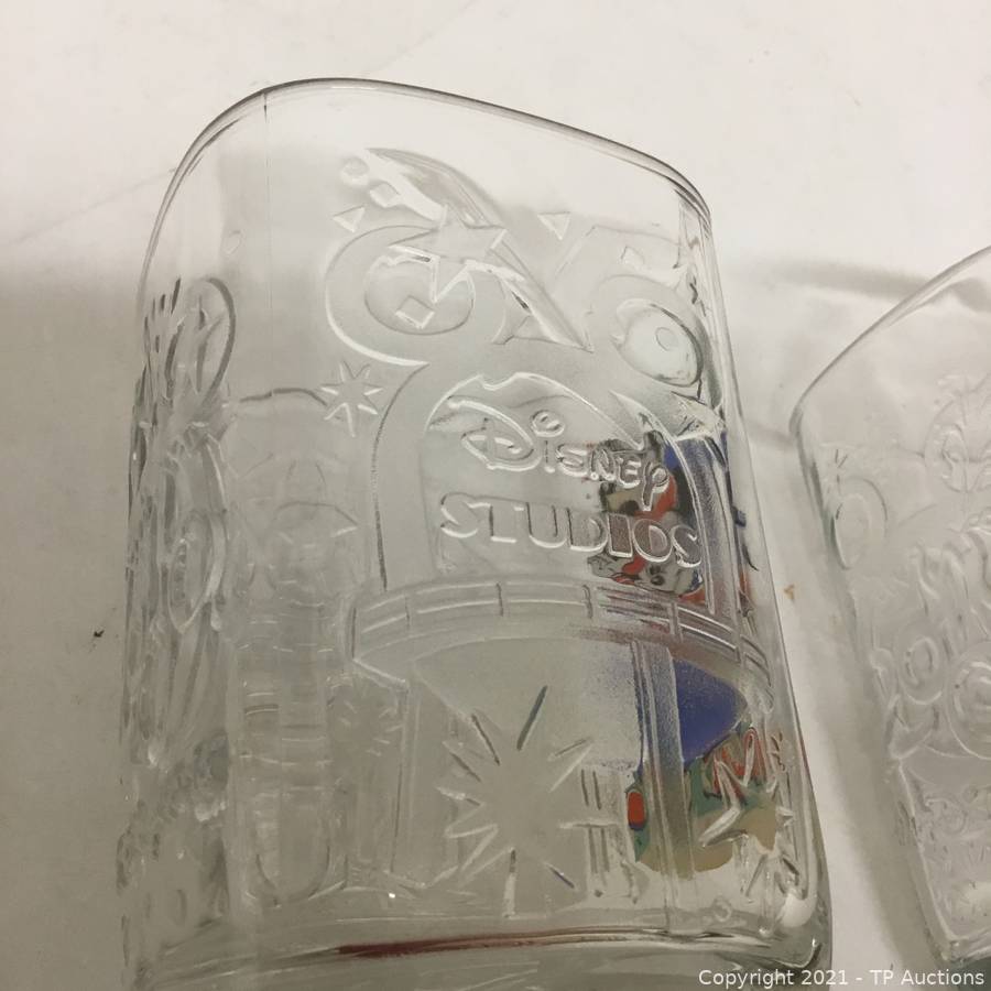 Walt Disney World Celebration 2000 Mcdonalds Glass Cup Auction