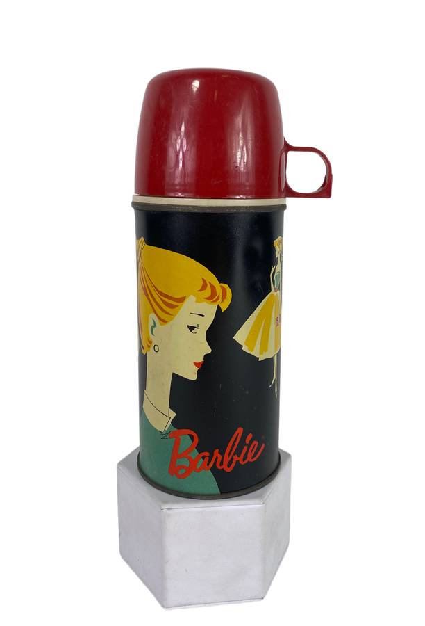 Vintage Barbie Thermos Barbie Thermos With Hearts Mattel