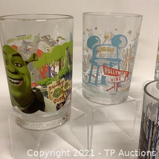 McDonalds Walt Disney Glasses Plus A Vintage Donald Duck Mug #9844