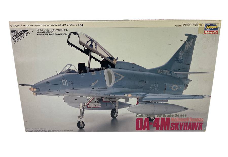 Hasaegawa 1/32 scale McDonnell Douglas OA-4M Skyhawk Model Kit