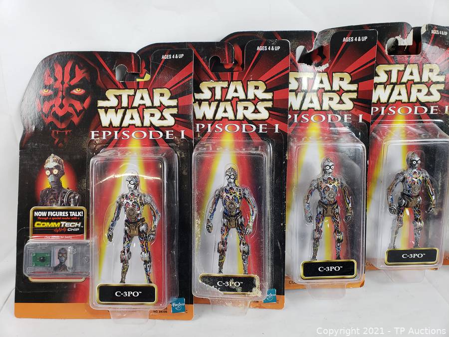 Star Wars EP 1 Phantom Menace C-3PO Lot Auctions | TP Auctions