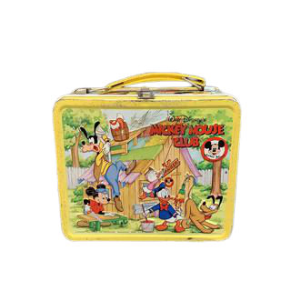 vintage mickey mouse club lunch box