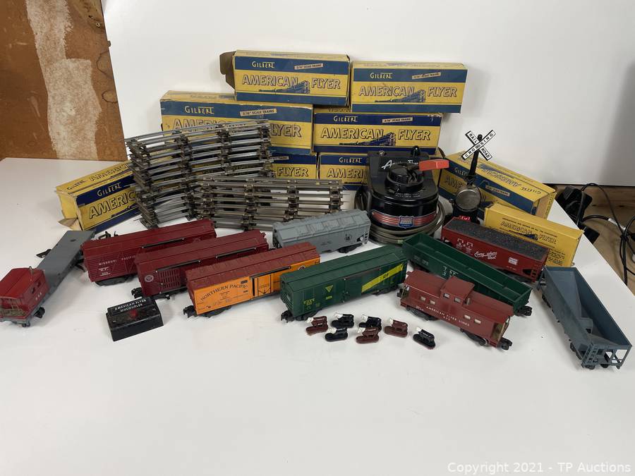 american flyer train set