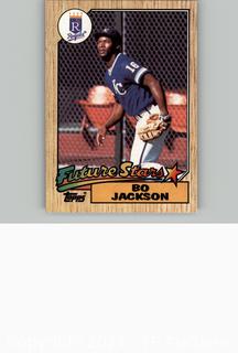 Bo Jackson Autograph Signed 1987 Topps Rookie Card 170 Royals 