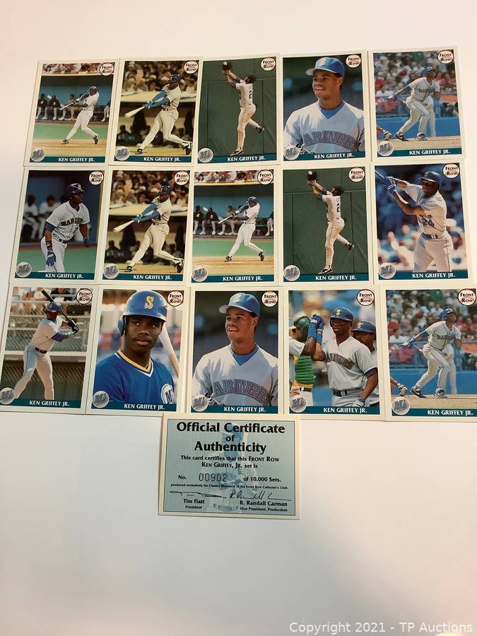 Ken Griffey Jr. / 50 Different Baseball Cards Featuring Ken