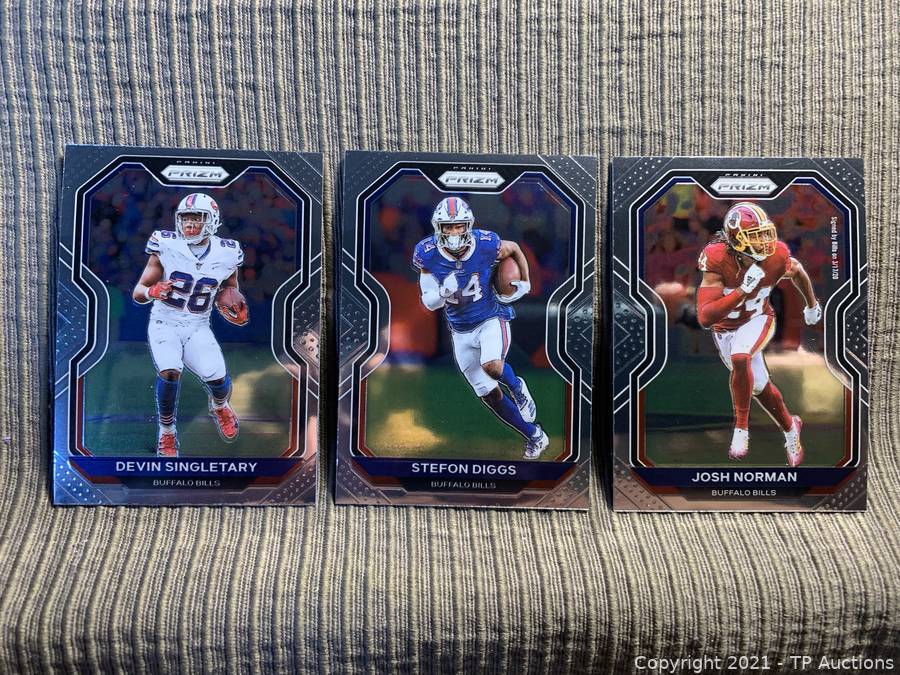 2020 Panini Prizm - Buffalo Bills - Devin Singletary, Stefon Diggs, Josh  Norman Auctions