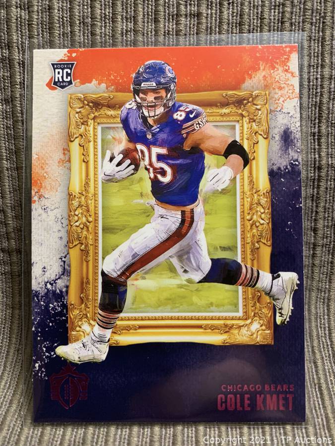 Cole Kmet Chicago Bears 3 Card Rookie Lot