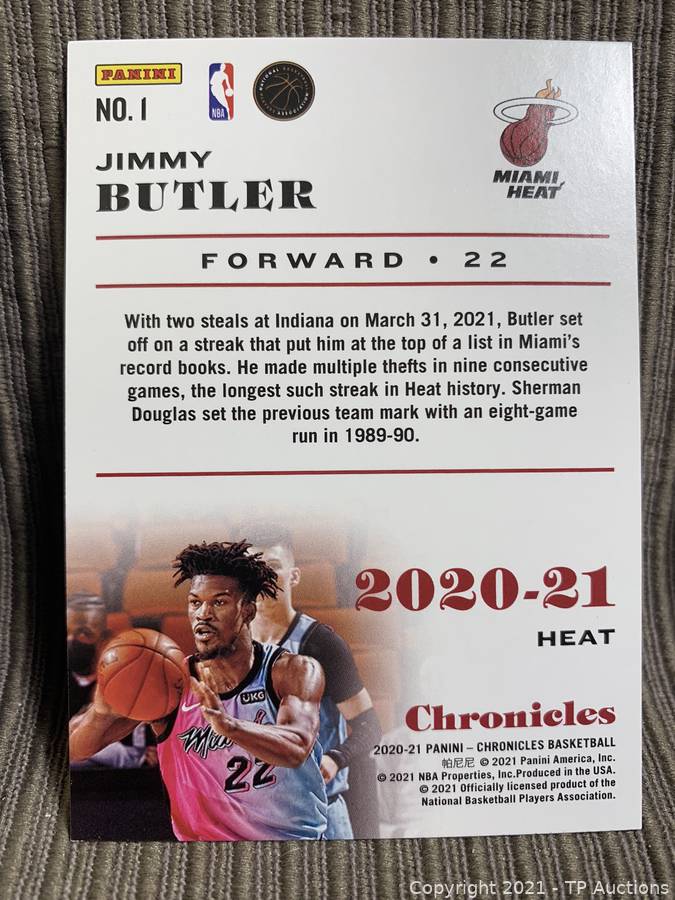 Miami Heat: Jimmy Butler 2021 Poster - Officially Licensed NBA