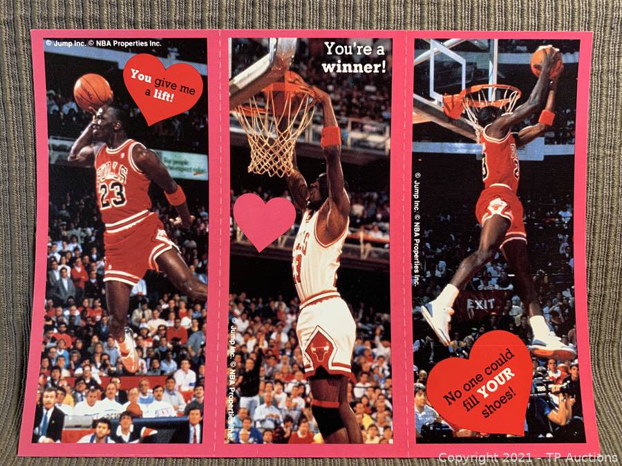 michael jordan valentine cards