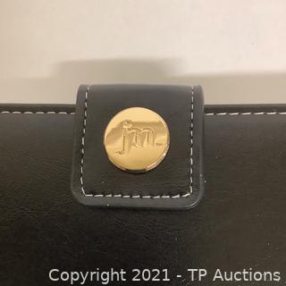 Jessica Moore Black Textured Wallet JM-388BLT, New Auctions