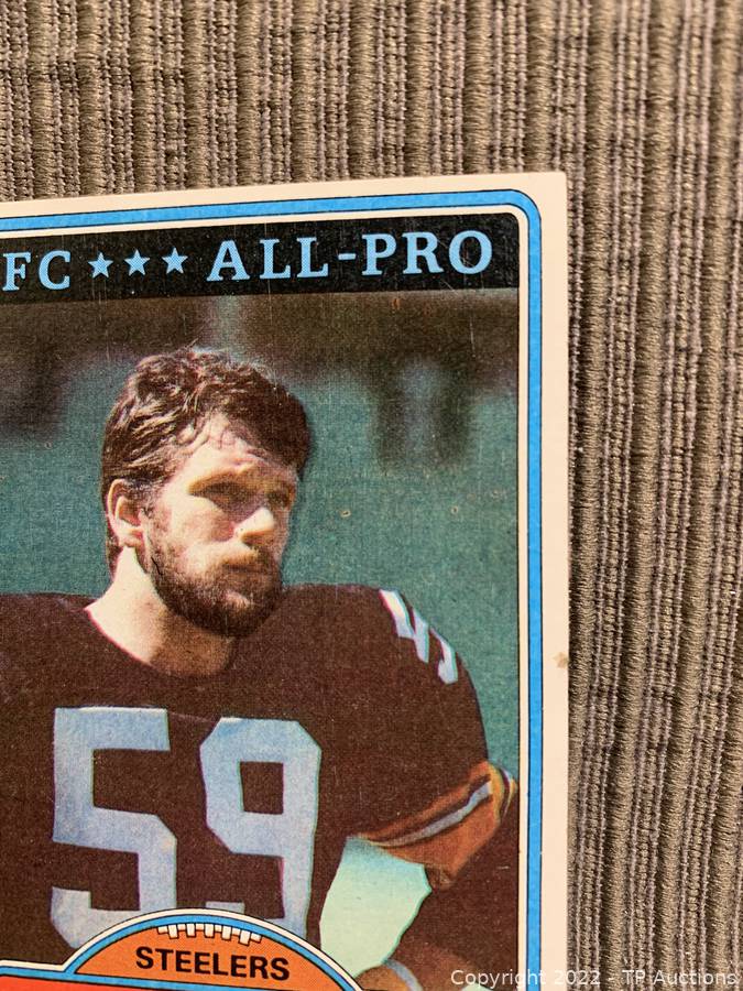 Jack Hamm - 1980 Topps NFL (Steelers) HOF! Auctions