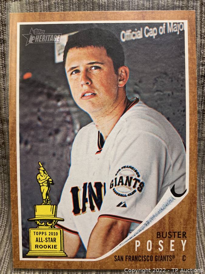 San Francisco Giants All Star RC Lot Buster Posey Rookie 