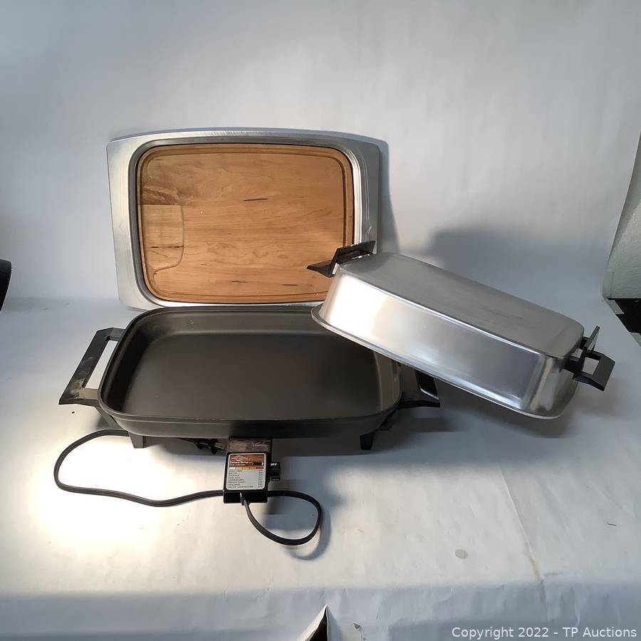 Vintage Miracle Maid Electric Skillet Roaster 14 x 11 Made in West Bend  Auctions