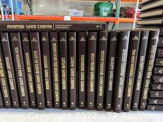 Sold at Auction: Louis L'Amour Leather Bound Books